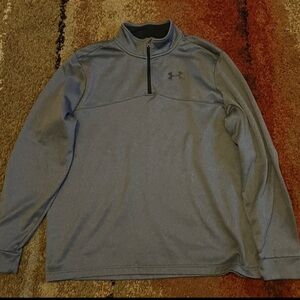 Under Armour Men's Gray Quarter-Zip Jacket